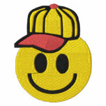 Kundengerechter Retro Smiley mit Hut-T-Shirts