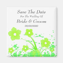 Kundengerechter Save the Date Magnet Kühlschrankmagnet