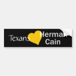 Kundengerechtes Herz Herman Kain Auto Sticker