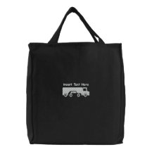 Kundenspezifische Fernlastfahrer gestickte Tasche
