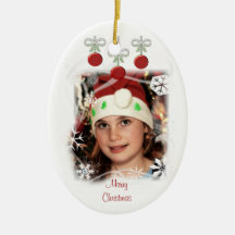 Kundenspezifische Foto-u. Text-Weihnachtsbaum-Verz Weihnachtsbaum Ornament