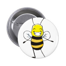 Kundenspezifische Hemden: Glückliche Bienen-Hemden Anstecknadelbuttons