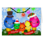 Kundenspezifische Retro Kawaii Weihnachtslicht-Gru