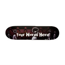 Kundenspezifische Röntgenstrahl-Skelettemitternach Personalisierte Skateboards