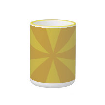 Kundenspezifischer Becher des Strahln-Musters - wä Tee Tasse