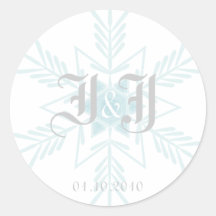 kundenspezifischer Winter HOCHZEITS-Schneeflocke-A