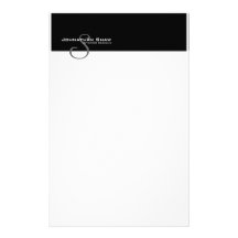Kundenspezifisches Monogramm 5S Druckpapiere