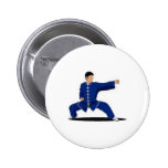 KUNG FU MANN ANSTECKNADELBUTTONS