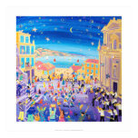 Kunst-Druck: Musikalisches Menton. Konservatorium poster