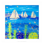 Kunst-Druck: Tuiga, Monaco-Klassiker-Woche poster