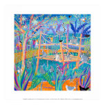 Kunst-Druck: Umarmbare liebenswürdige Lemurs poster