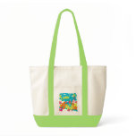 Kunst-Einkaufstasche: Tropisches Limones taschen