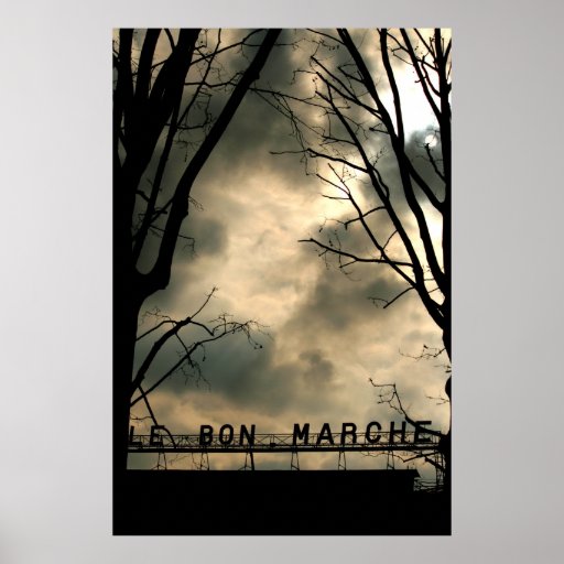 Kunst Le Bon Marché Paris Frankreich für Verkauf Plakate