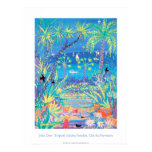 Kunst-Plakat: Tropisches Garten-Paradies, Côte d'A poster