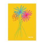 Kunst-Postkarte: Blumen-Bündel postkarten