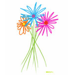 Kunst-T-Shirt: Bündel Blumen t-shirts