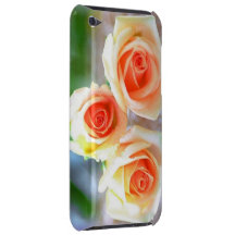 Kunstvolle Rose Barely There iPod Hüllen