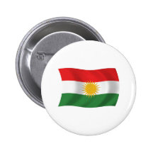 Kurdistan-Flaggen-Knopf Anstecknadelbutton