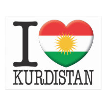 Kurdistan Postkarte