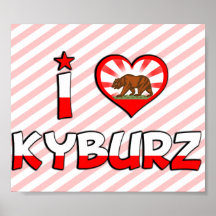 Kyburz, CA Posterdruck