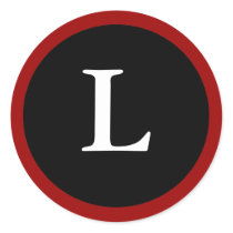 L: Anfangsl Buchstabe roter, weißer u. schwarzer A
