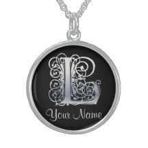 L initiale avec votre collier nommé