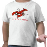 L ist für Hummer lernen zu buchstabieren Tshirt