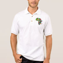 La carte africaine des drapeaux de l'Afrique dans  T-shirts