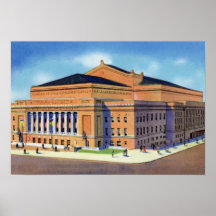 La Communauté municipale d'amphithéâtre de St Loui Affiche
