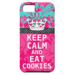 La damassé de roses indien GARDENT le CALME ET man Coque iPhone 5 Case-Mate