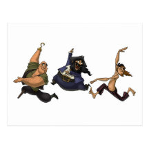 La danse pirate la carte postale