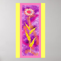 La fleur heureuse affiches