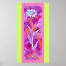 La fleur heureuse poster