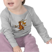 la fleur idiote mignonne repère la bande dessinée  t-shirt