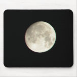 La lune est presque pleine tapis de souris
