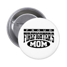 La maman du sapeur-pompier fier badge avec épingle