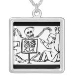 La mort et le docteur de rayon X Collier Personnalisé