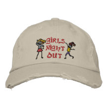 La nuit de la fille casquette de baseball