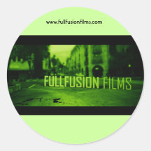 La pleine fusion filme l'autocollant