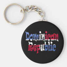 La République Dominicaine Porte-clés