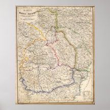 La Roumanie, Pologne Posters