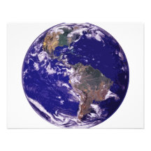 La terre de planète invitations