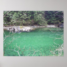 La traînée du nord de plage posters