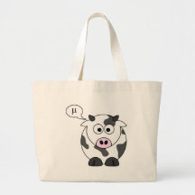 La vache indique le μ sacs