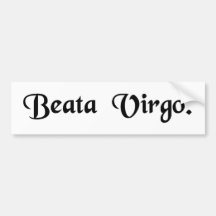 La Vierge bénie Autocollant Pour Voiture
