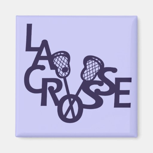 Lacrosse-Buchstaben Magnete