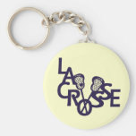 Lacrosse-Buchstaben Schlüsselanhänger