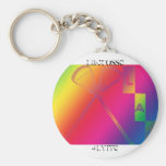 Lacrosse für das Leben Keychain Schlüsselbänder