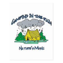 Lager-Naturen Musik Postkarten