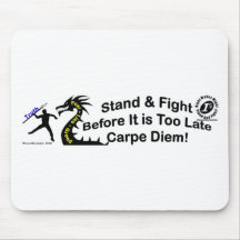 lance de dragon tapis de souris